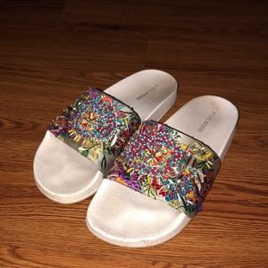 Steve Madden Sparkley Slides